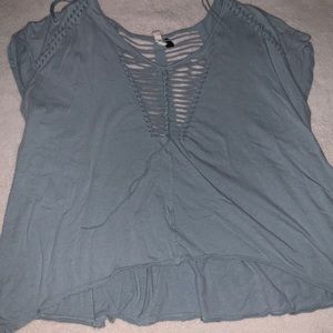 Free People Sewn Shoulder Top